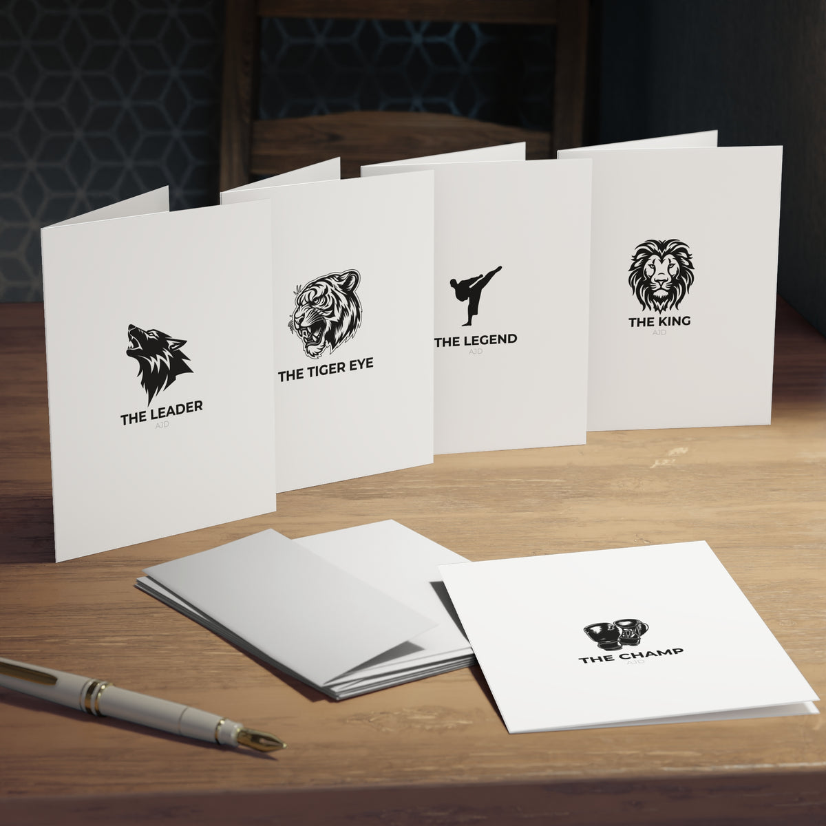 5-Pack Motivational Greeting Cards (Blank Inside)