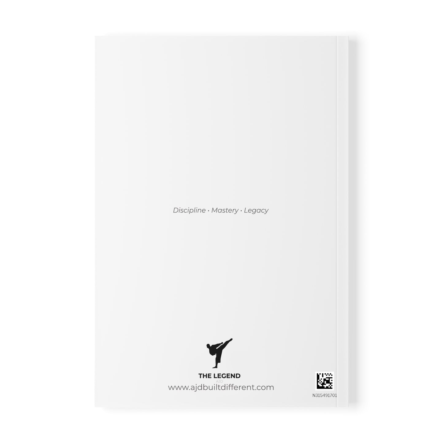 The Legend Softcover Notebook