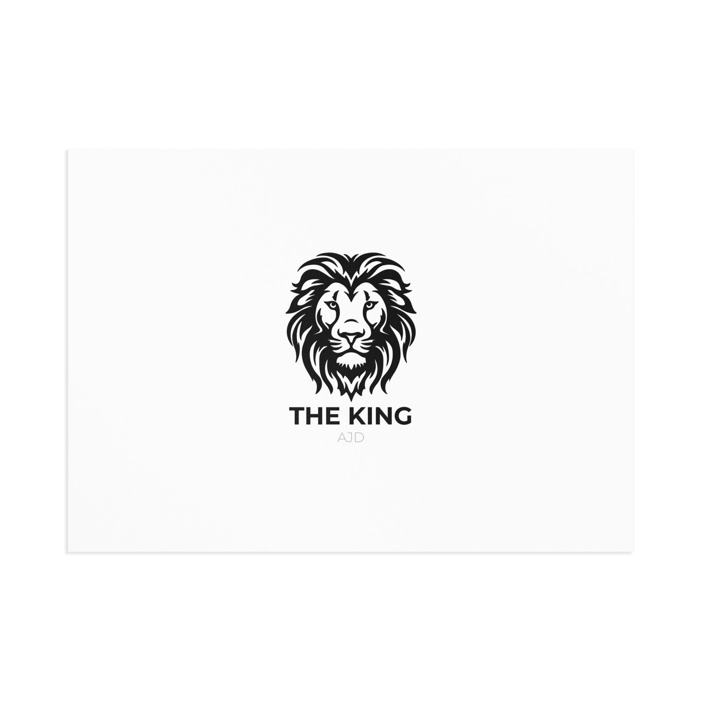 The King Postcard