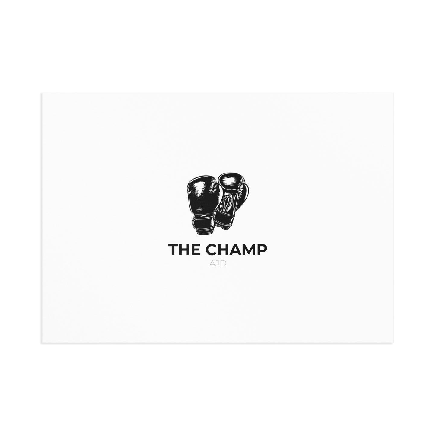 The Champ Postcard