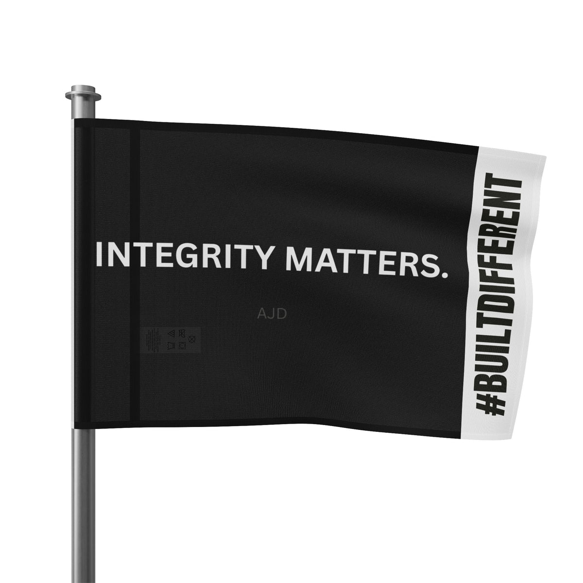 Integrity Matters #BuildDifferent Flag