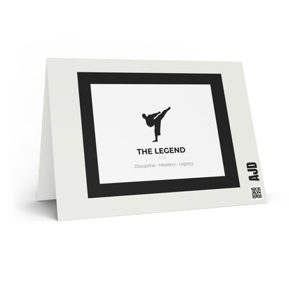 2-in-1 The Legend Inspirational Greeting Card & Postcard