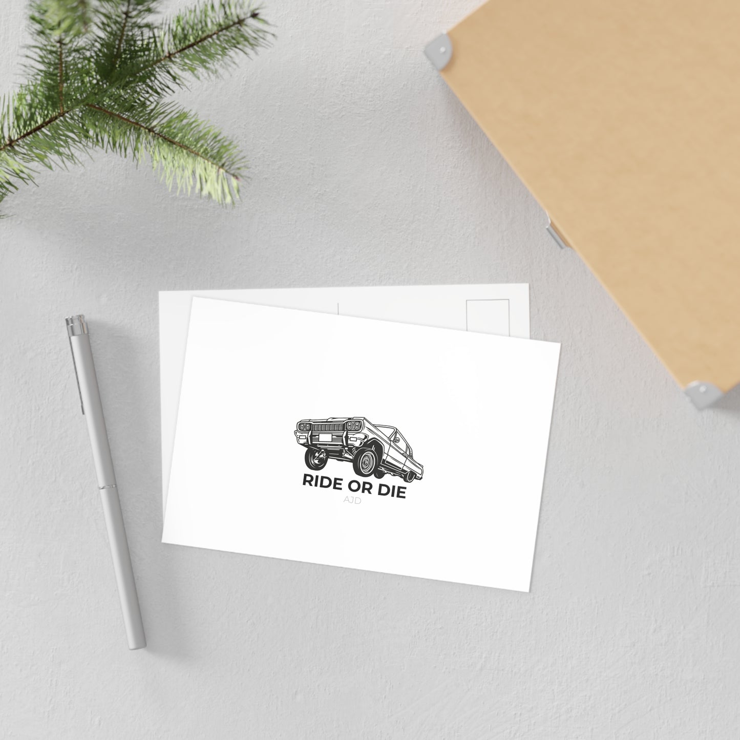 Ride or Die Postcard