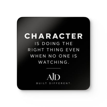 Four-Piece Doing the Right Thing Coaster Set