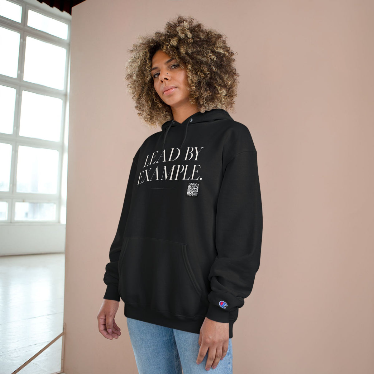 Lead By Example Champion Hoodie