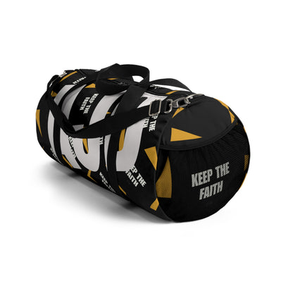 AJD Built Different Typography Duffel Bag