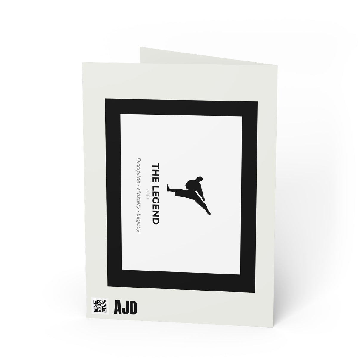 2-in-1 The Legend Inspirational Greeting Card & Postcard