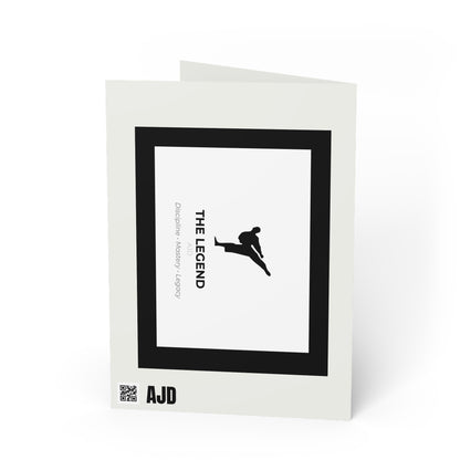 2-in-1 The Legend Inspirational Greeting Card & Postcard