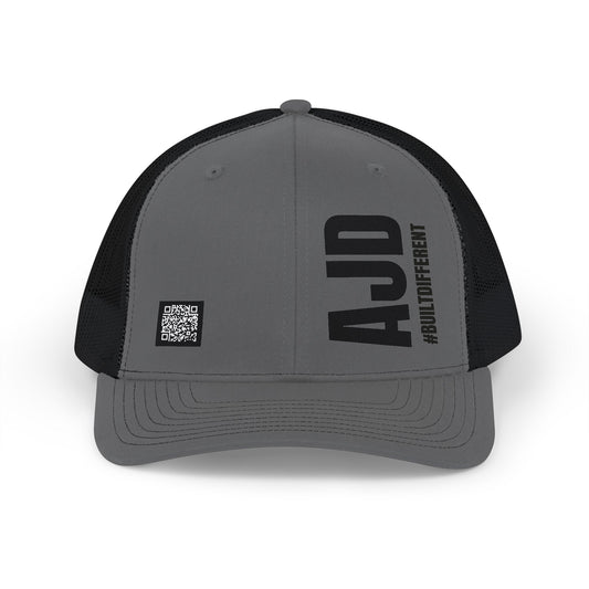 AJD Built Different Snapback Trucker Cap