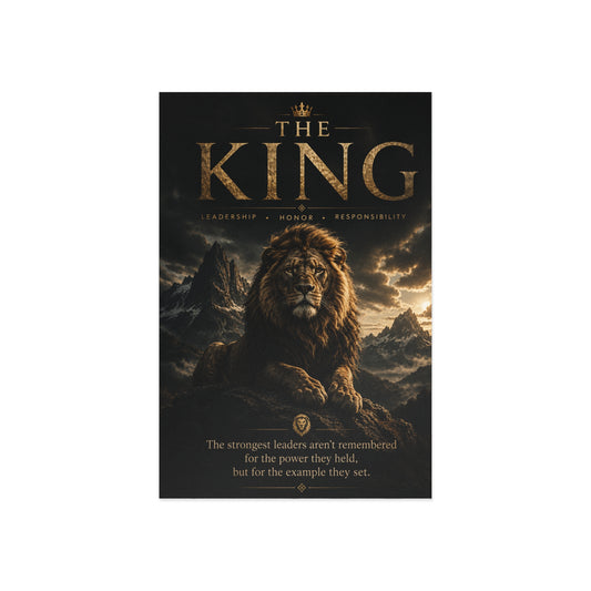 The King Postcard