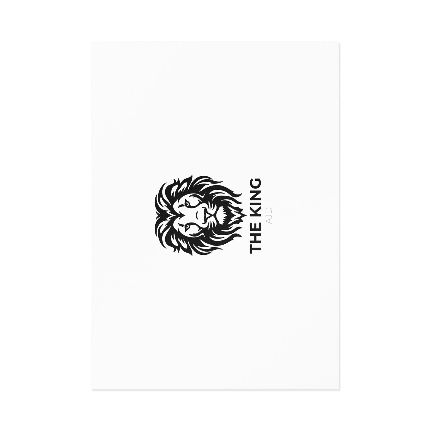 The King Postcard