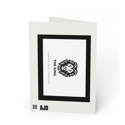 The King Lion Leadership Greeting Card