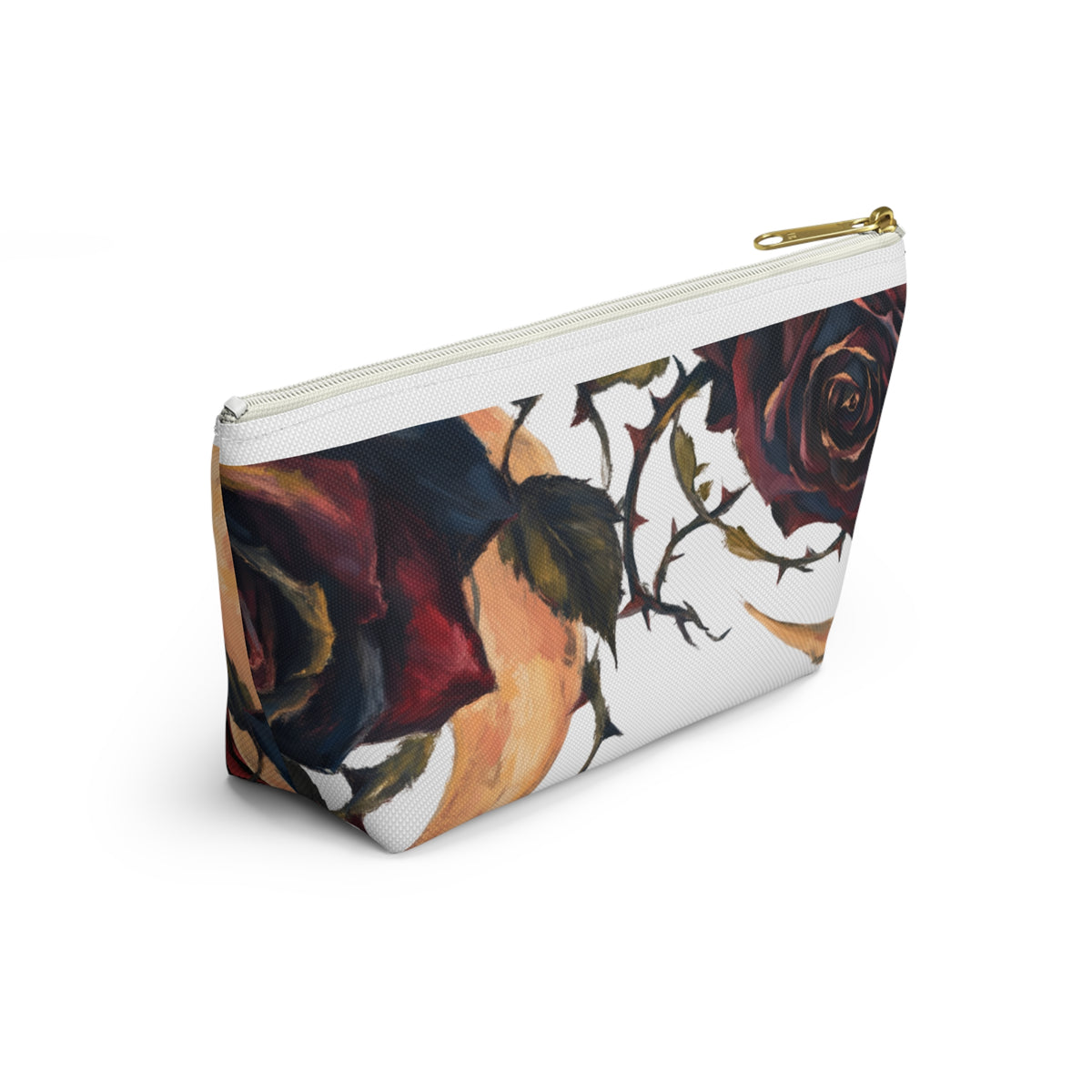 Loyalty Love Rose Floral Accessory Pouch