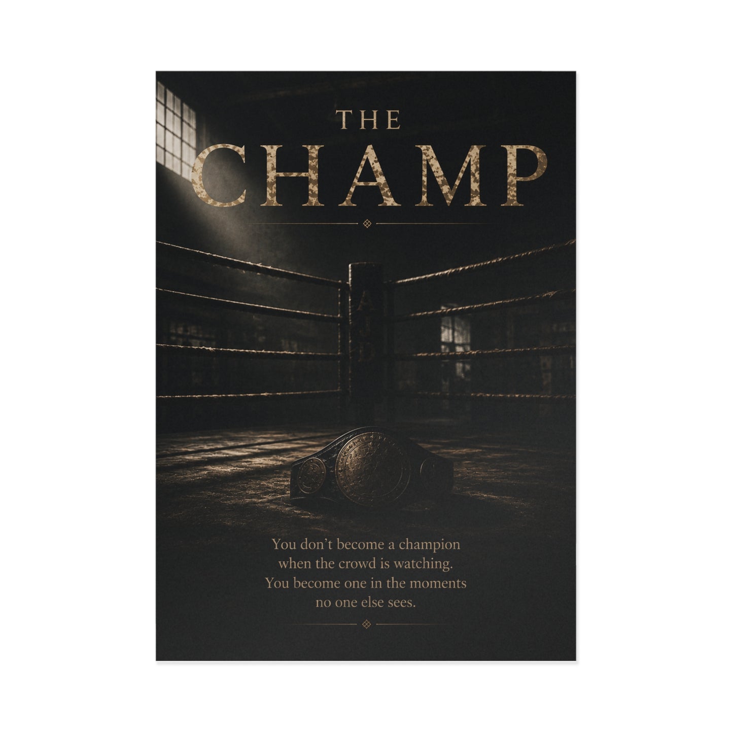 The Champ Postcard