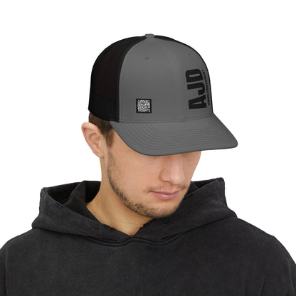 AJD Built Different Snapback Trucker Cap
