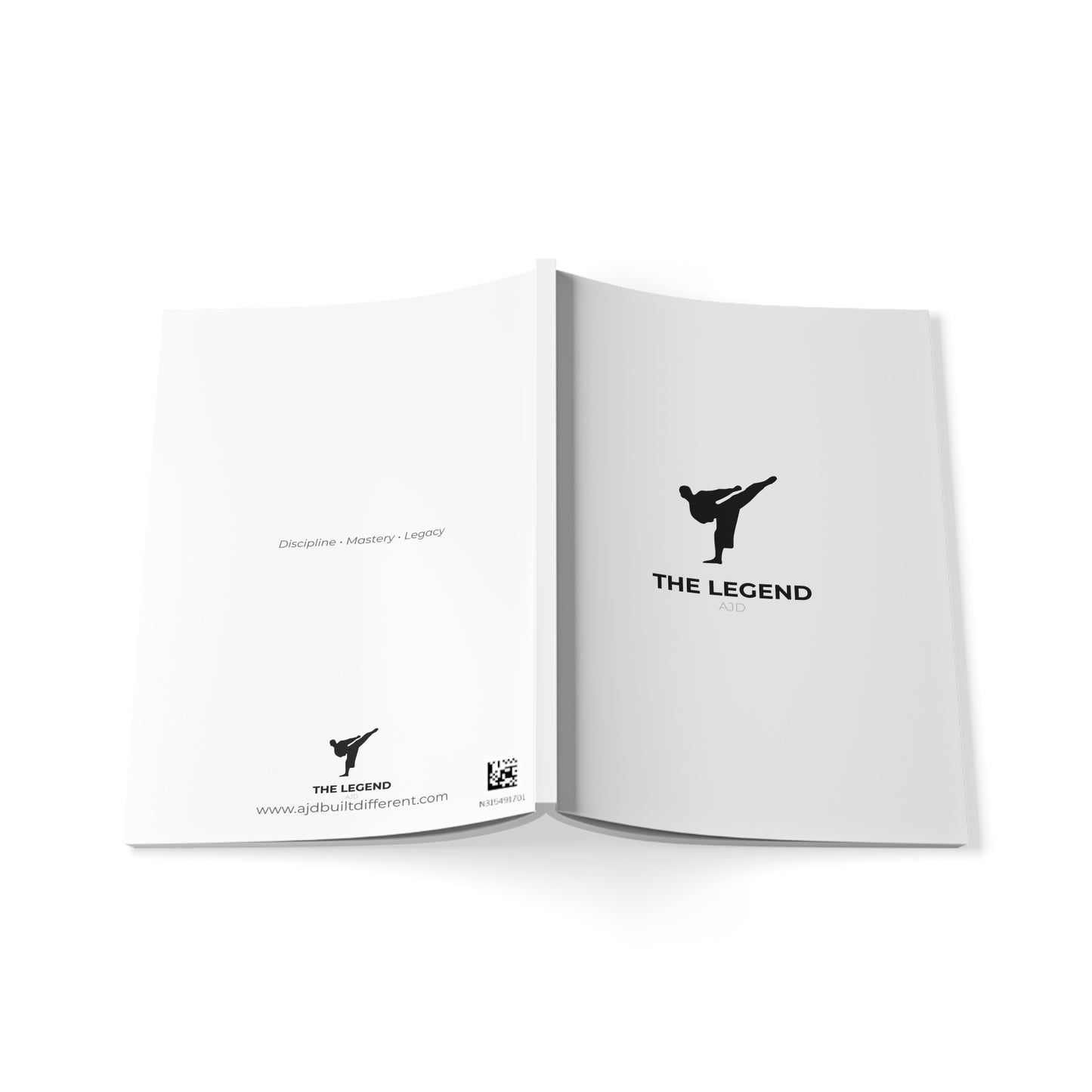 The Legend Softcover Notebook