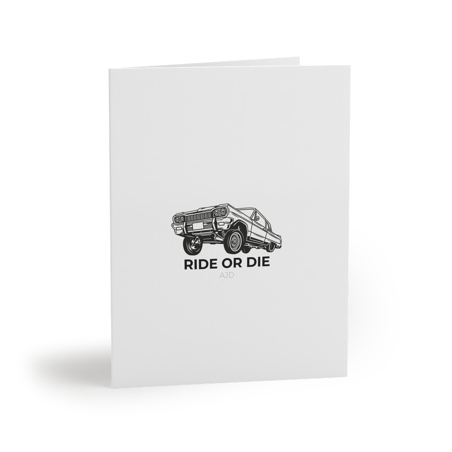 Ride or Die - Greeting Card