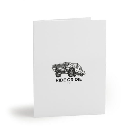 Ride or Die - Greeting Card