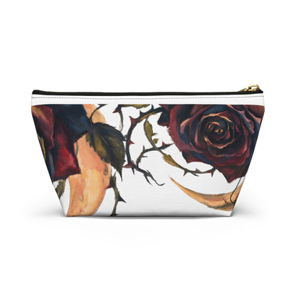 Loyalty Love Rose Floral Accessory Pouch