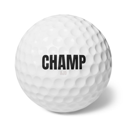 The Champ Golf Balls (6)