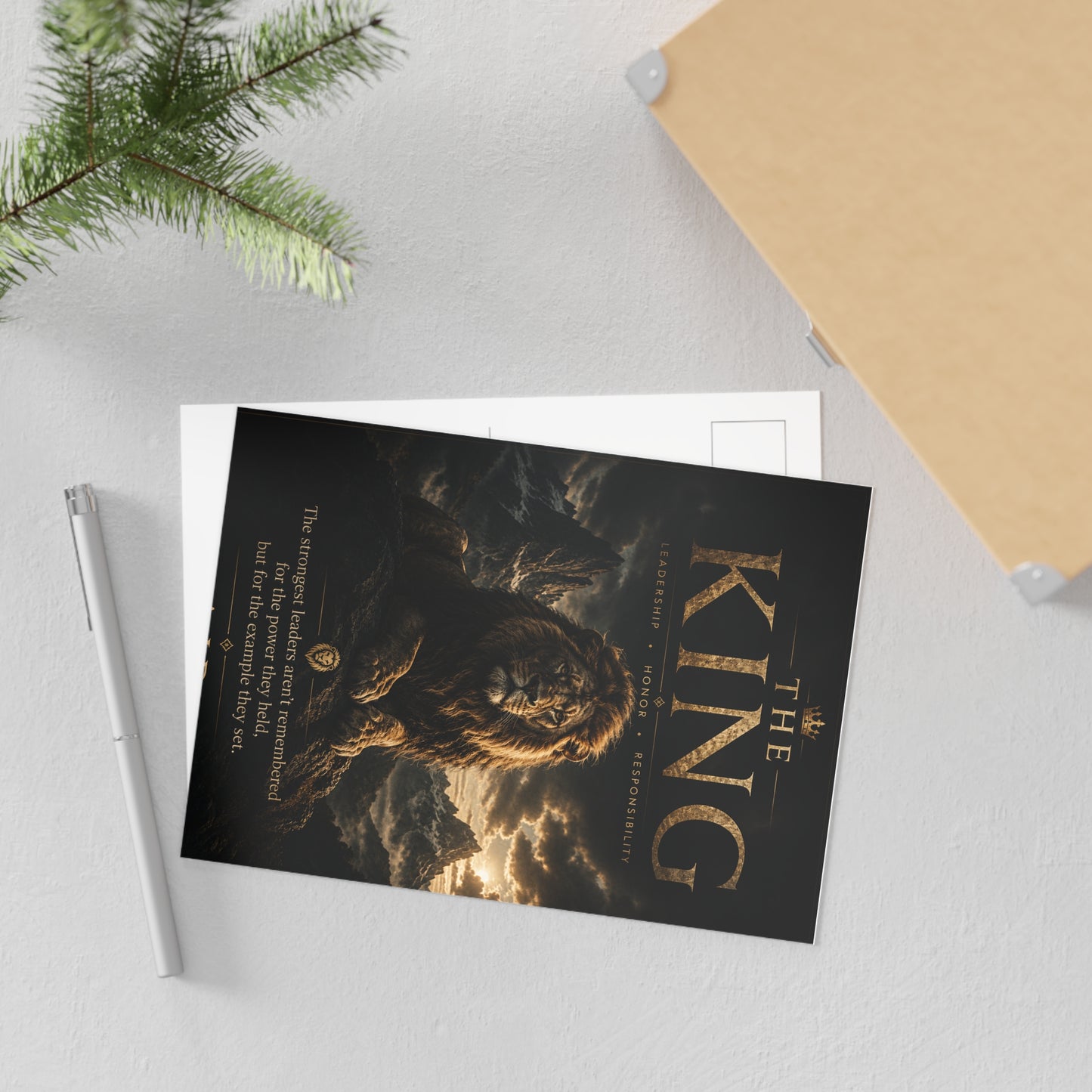 The King Postcard