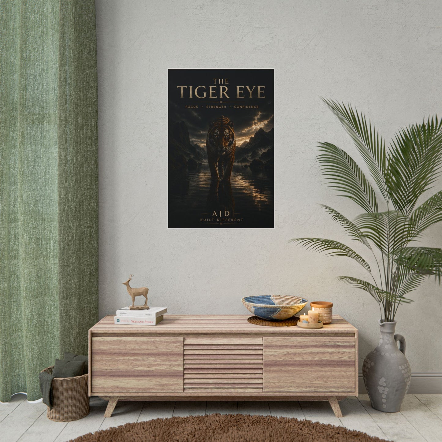Tiger Eye Poster