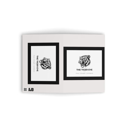 The Tiger Eye Inspirational Greeting Card
