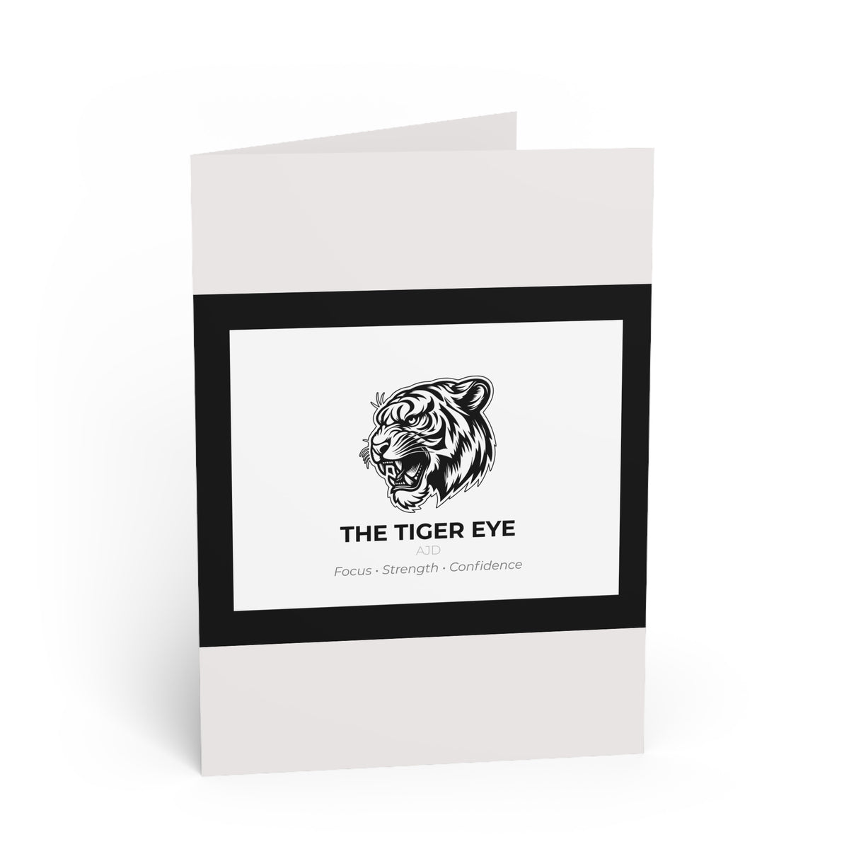The Tiger Eye Inspirational Greeting Card