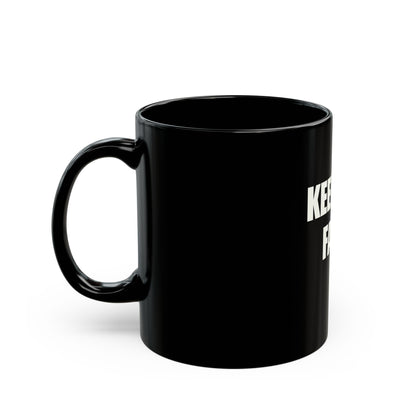 Keep The Faith Black Coffee Mug