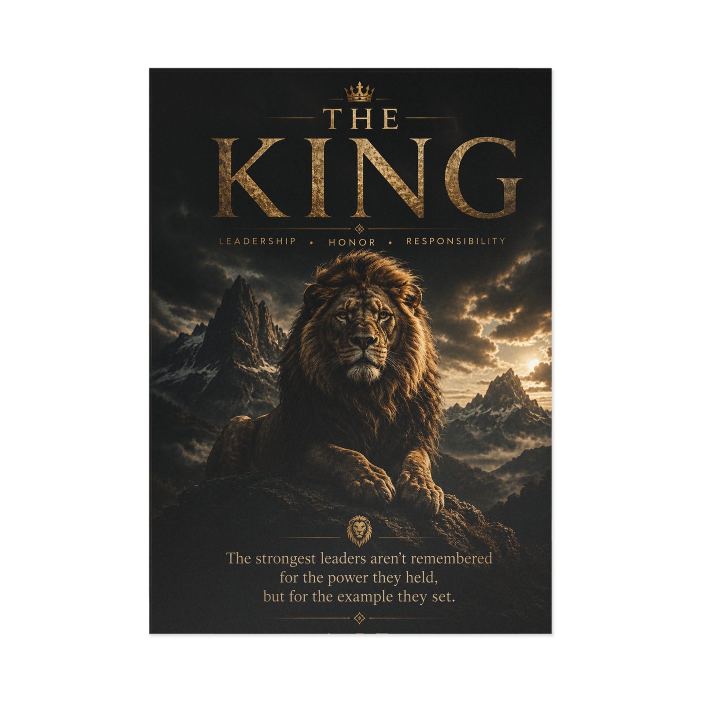 The King Postcard