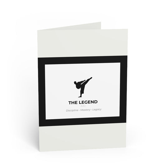 2-in-1 The Legend Inspirational Greeting Card & Postcard