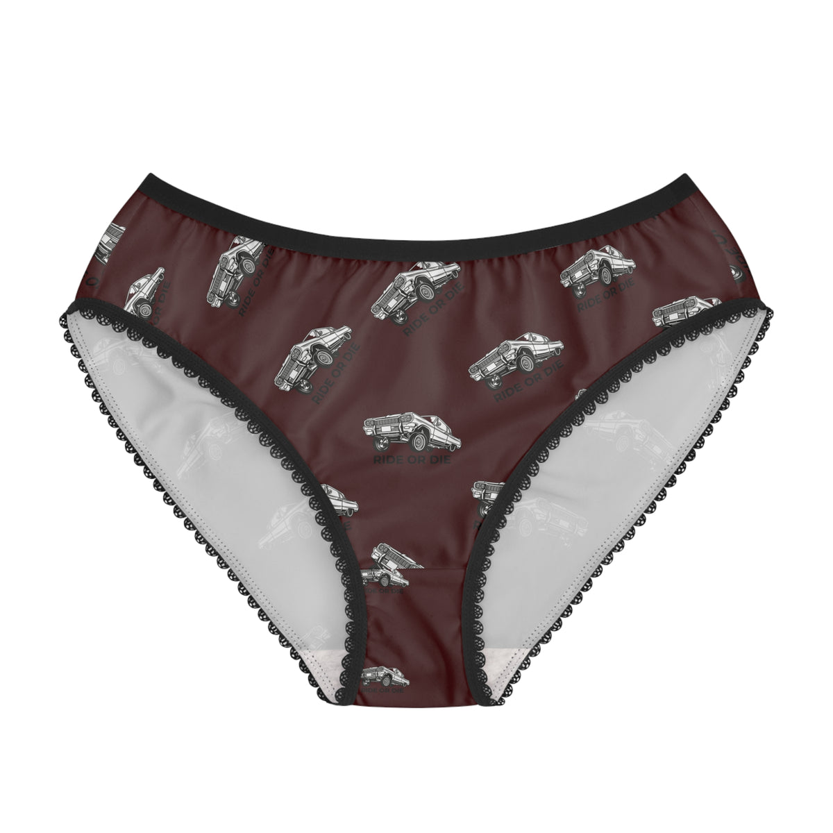 Ride or Die Lace Trim Briefs