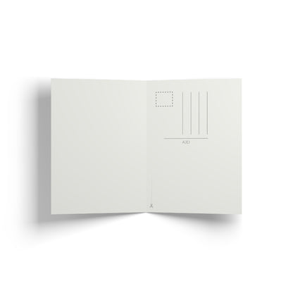 2-in-1 The Legend Inspirational Greeting Card & Postcard