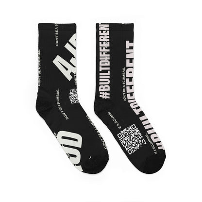 AJD Built Different Padded Crew Socks