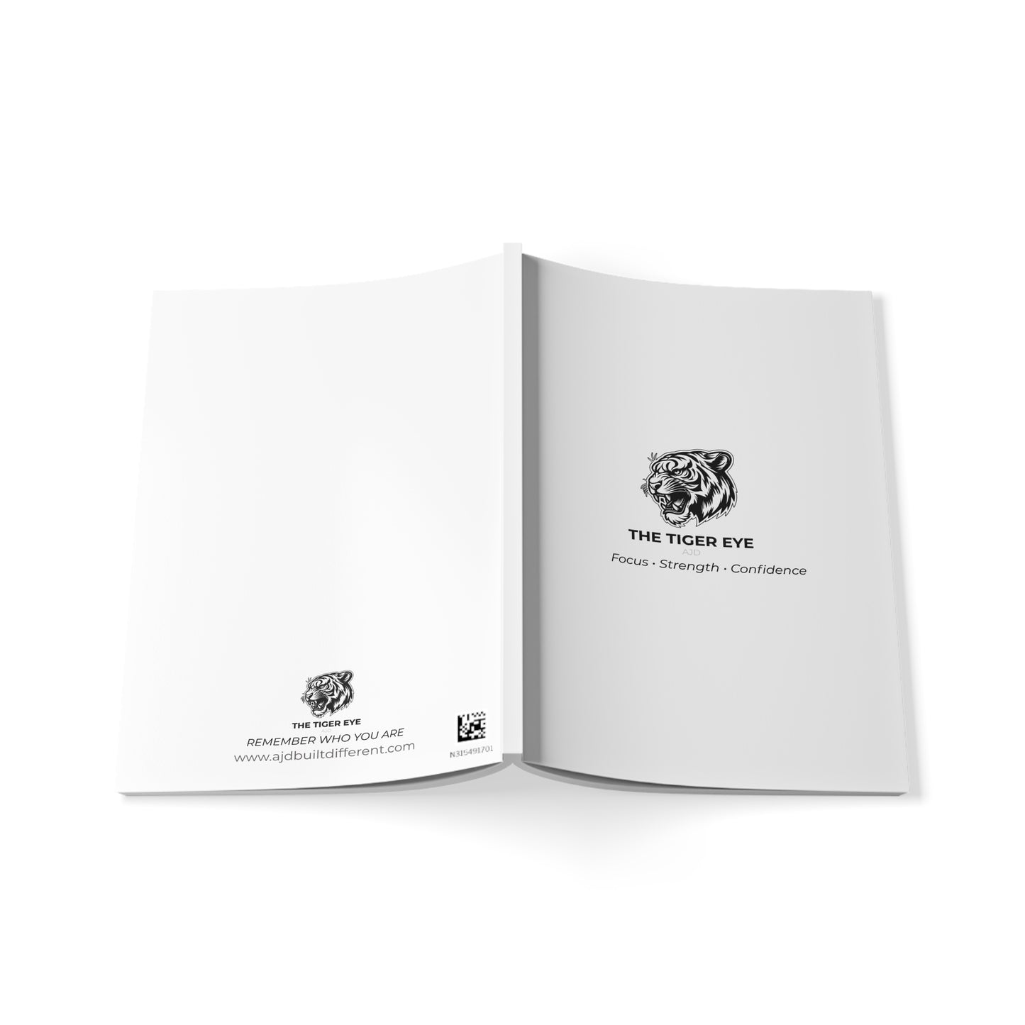 The Tiger Eye Softcover Notebook