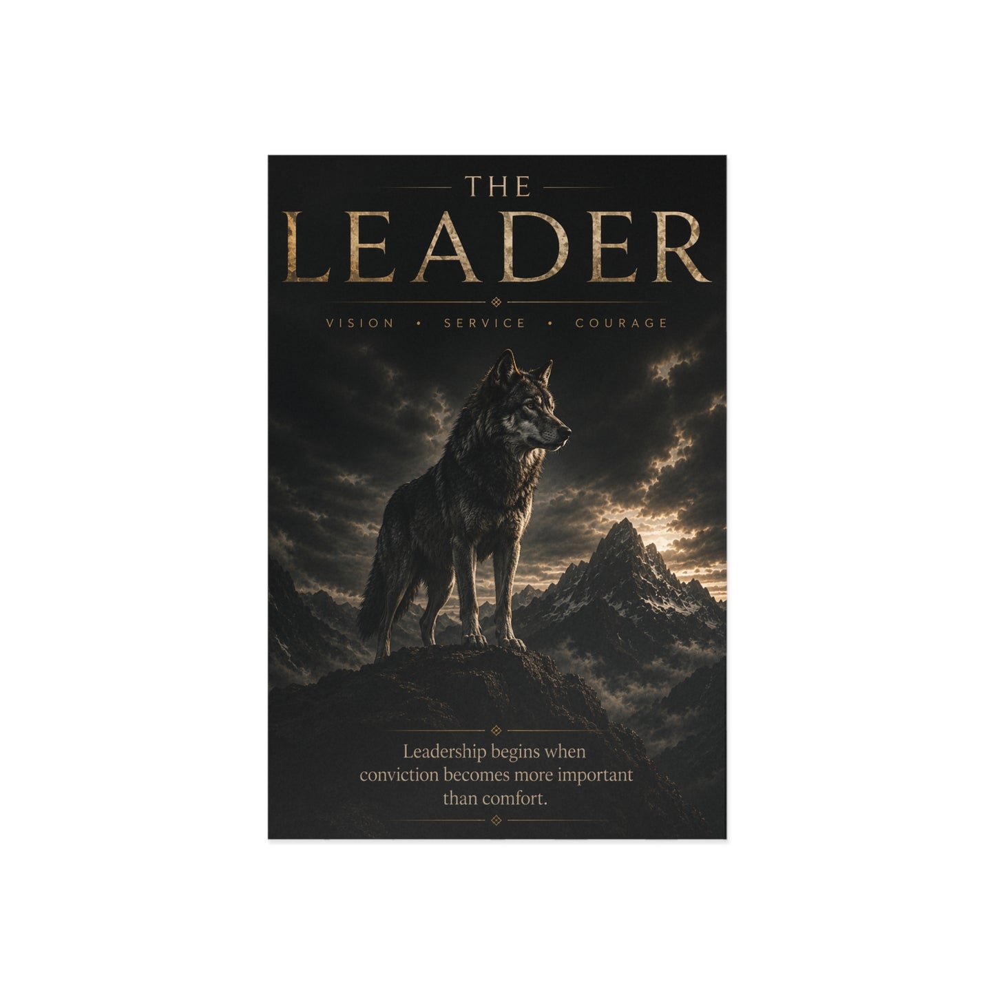 The Leader Postcard
