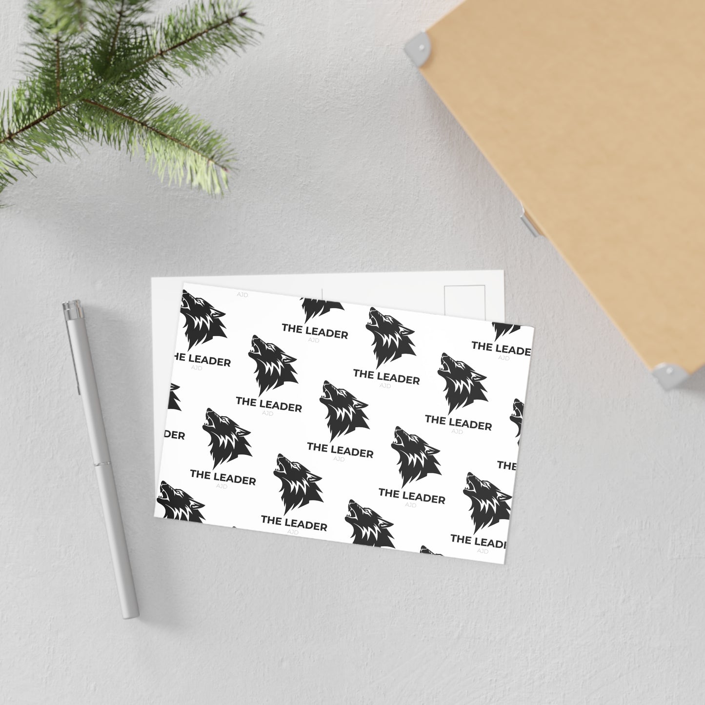 The Leader Postcard