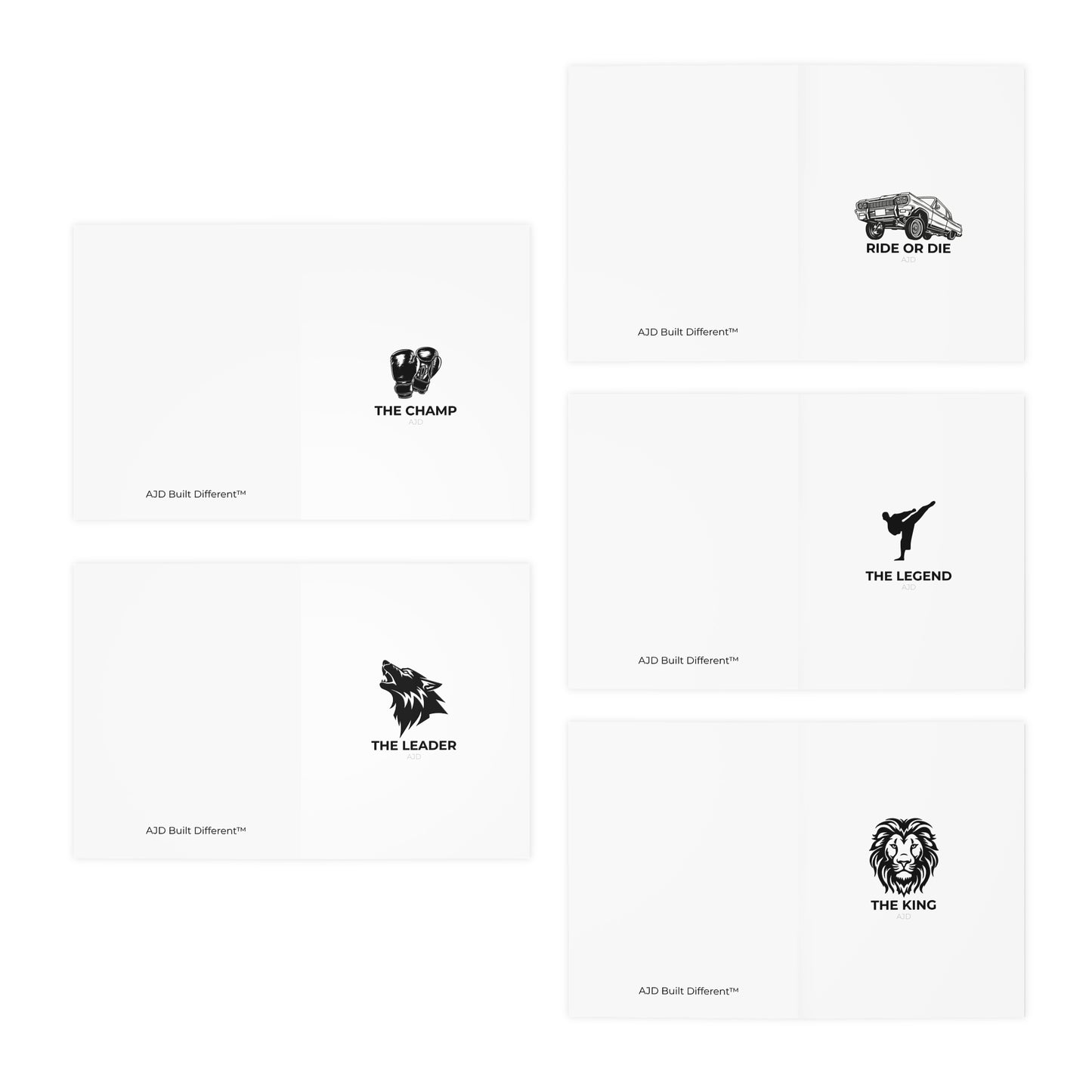 AJD Signature Collection 5-Pack — Greeting Card