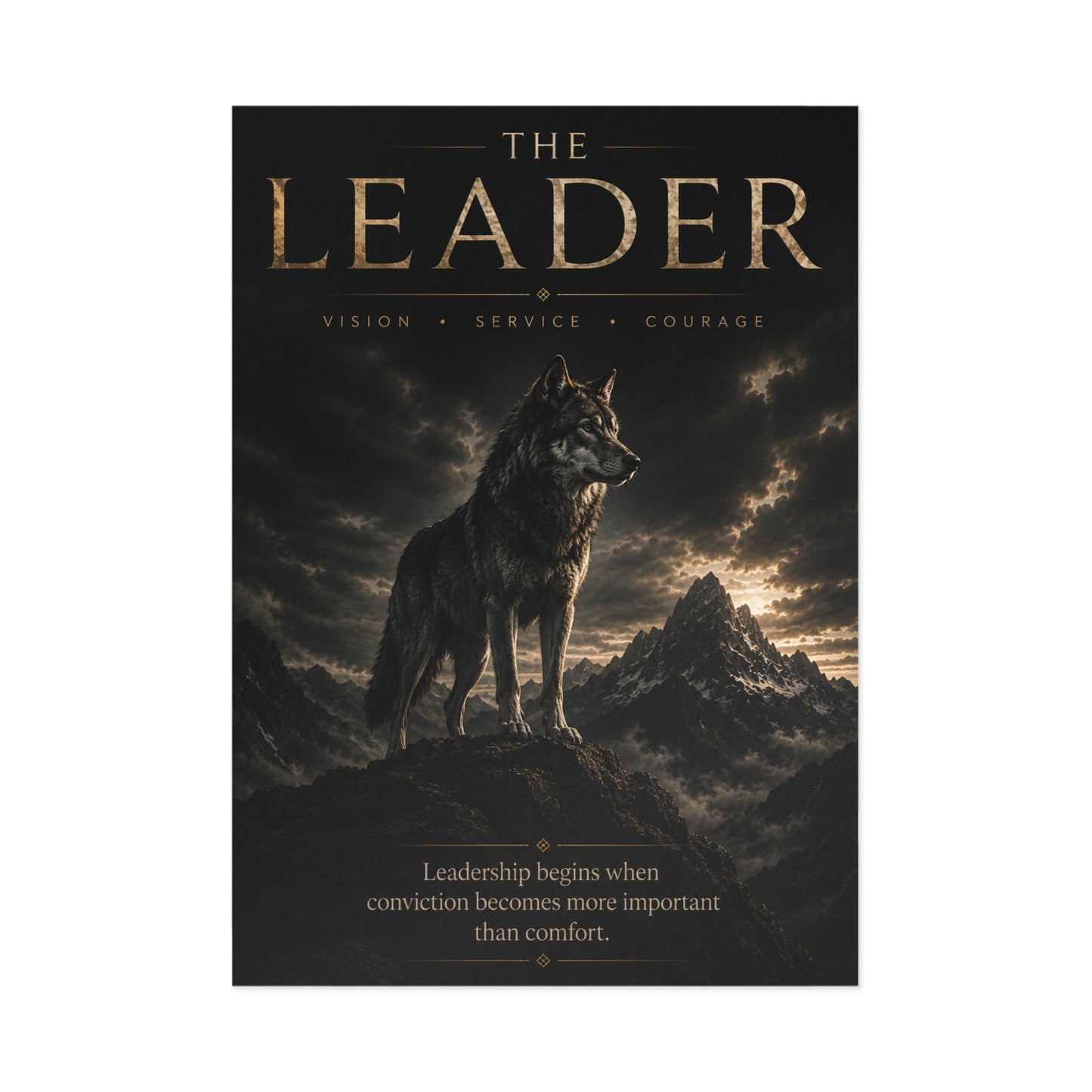 The Leader Postcard