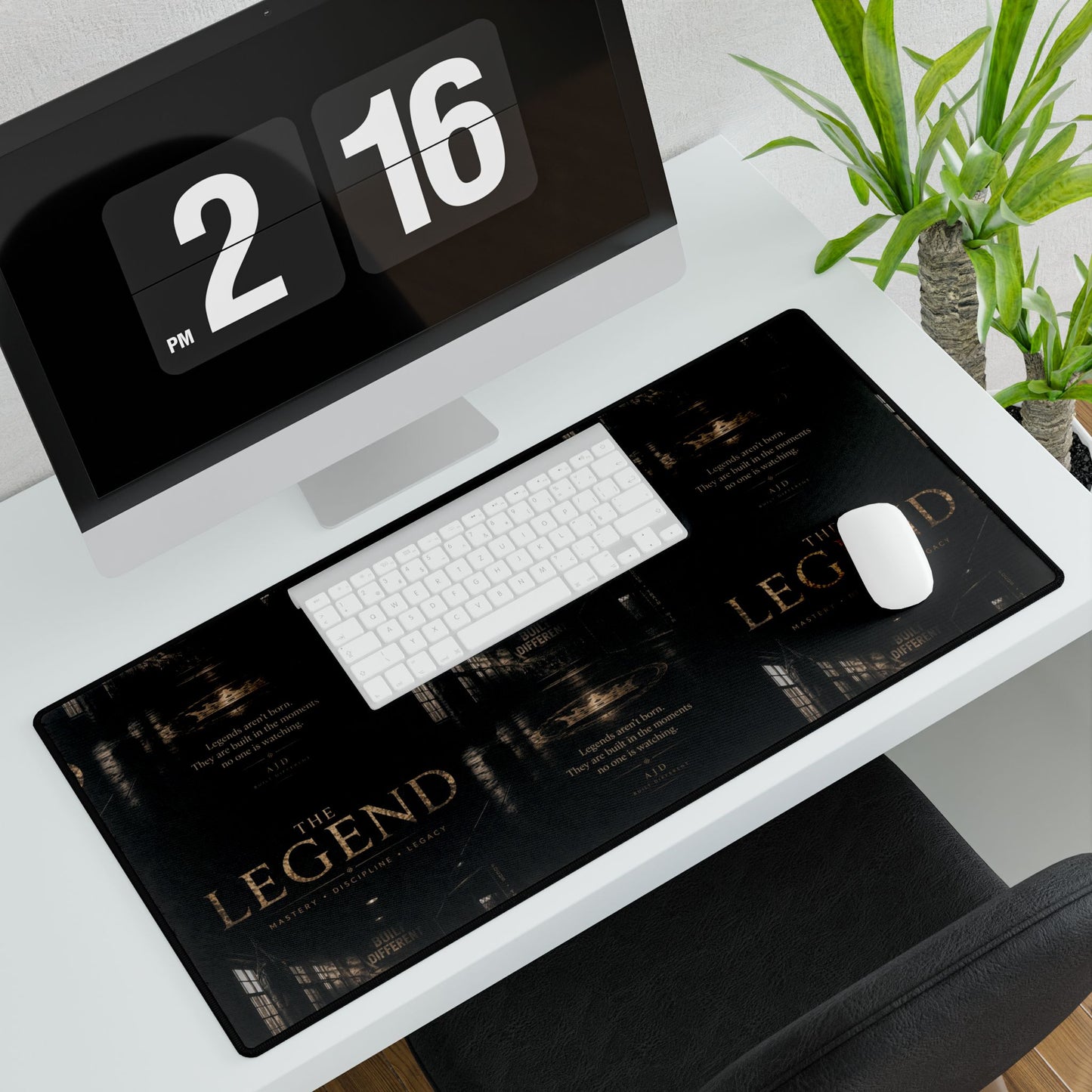 The Legend Desk Mat