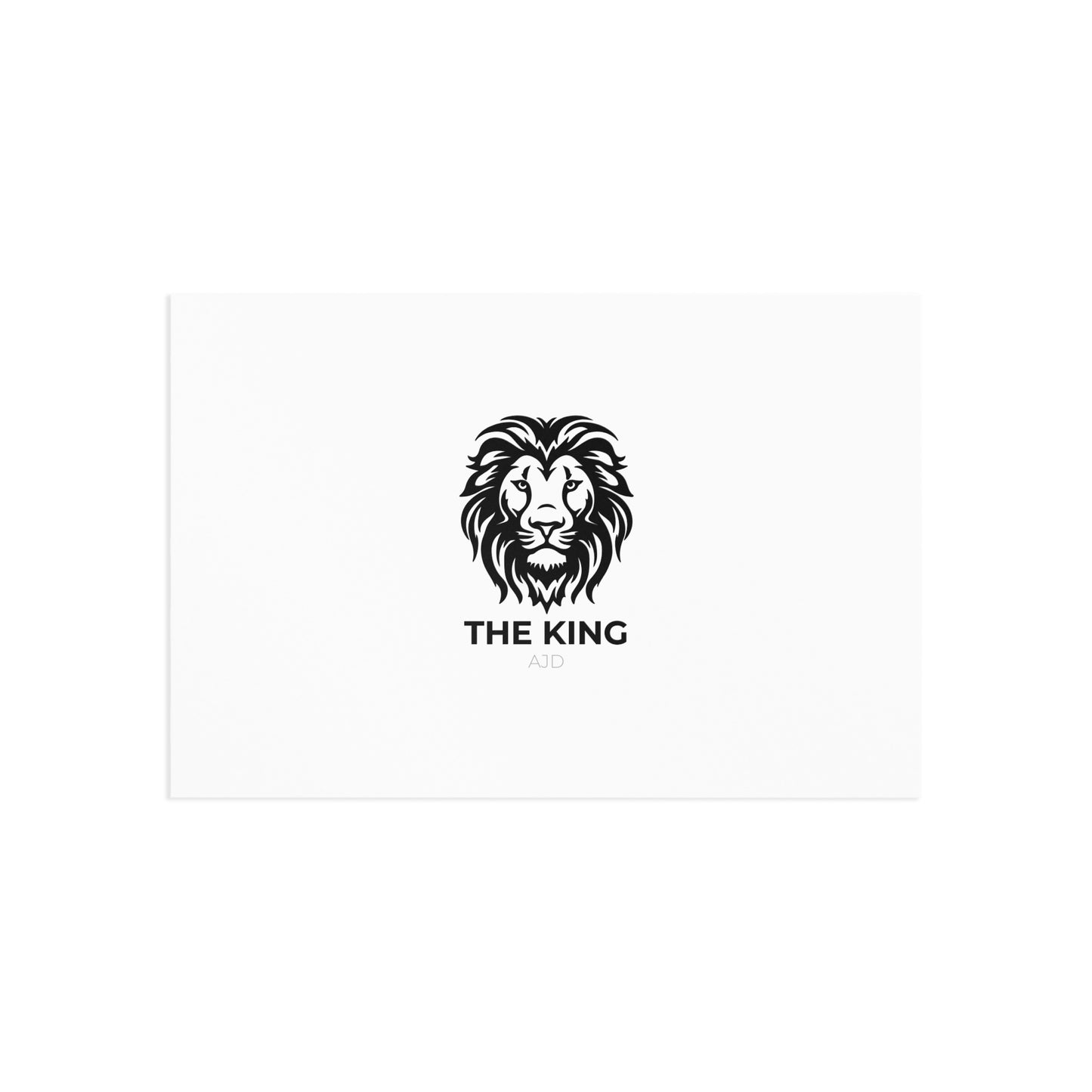 The King Postcard